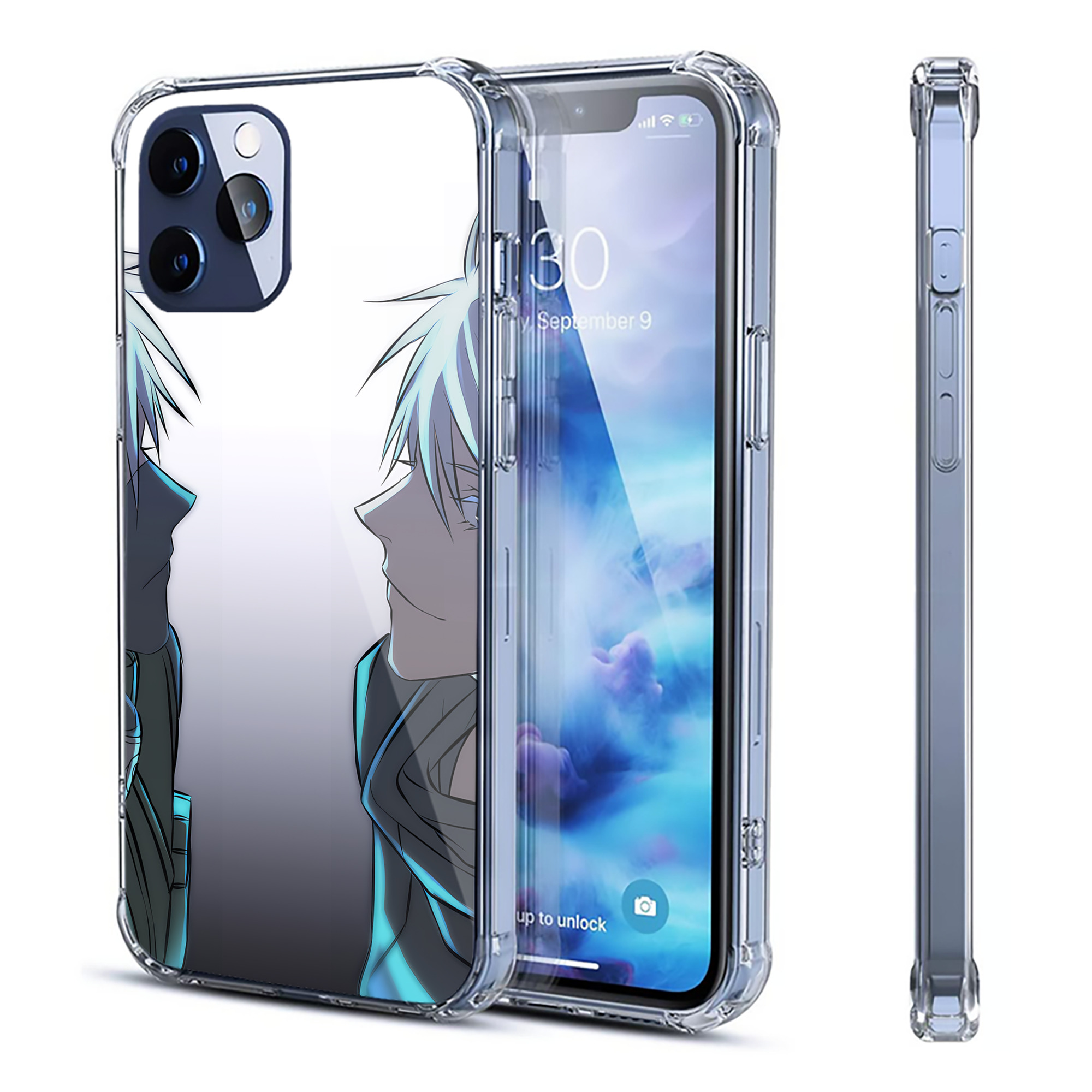 （画像用） SPY×FAMILY间谍家家酒 【iPhone 12シリーズ対応】透明スマホケース（クリアソフトケース）